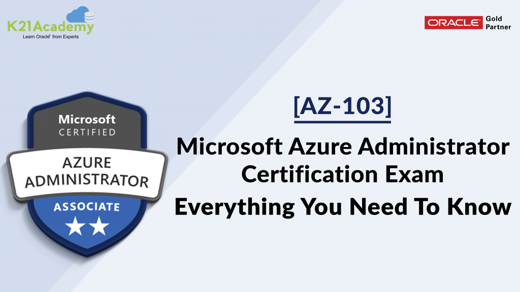 [AZ-103] Microsoft Azure Administrator