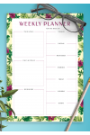 Download Weekly Planner with Main Goals