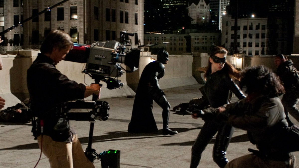 The Dark Knight Rises Behind the Scenes Photos & Tech Specs