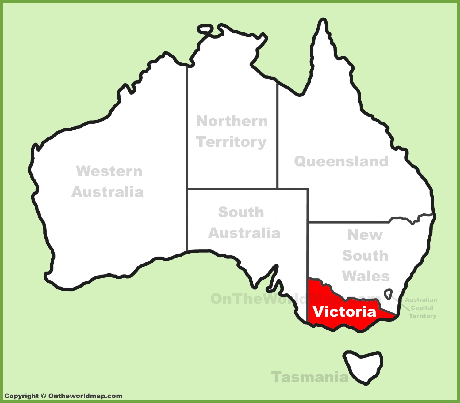 List 104+ Pictures Map Of Victoria Australia With Cities And Towns ...