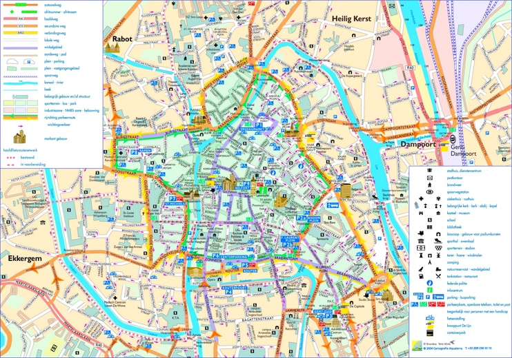 Navigating Ghent: A Comprehensive Guide To The City’s Map - Detailed ...