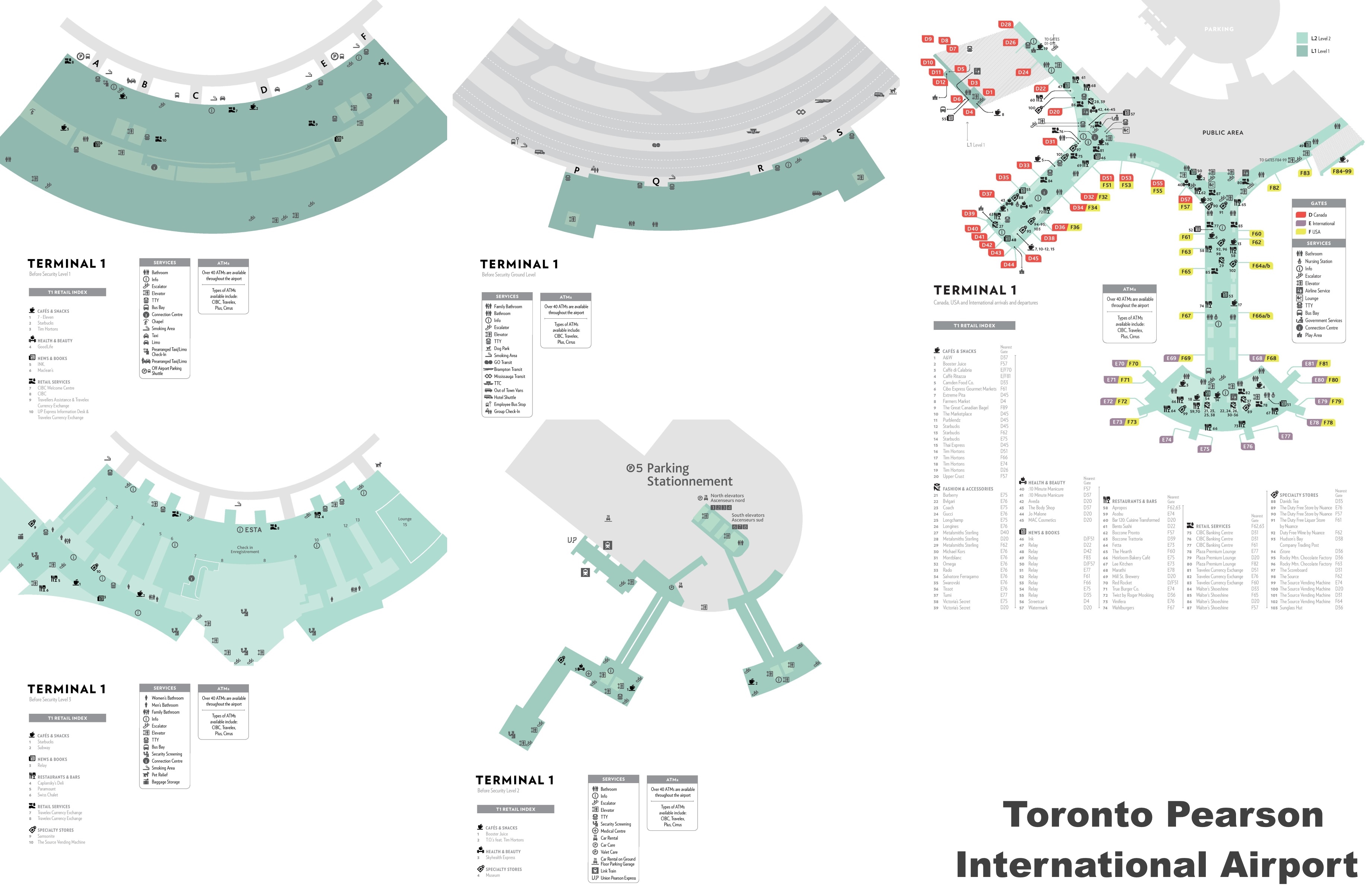 Toronto Pearson International Airport Terminal Map | SexiezPicz Web Porn