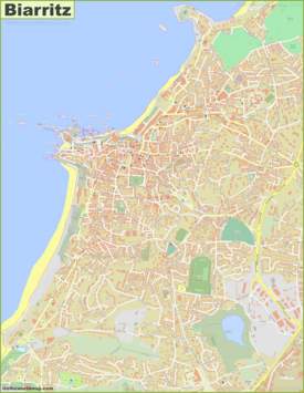 Biarritz Maps | France | Discover Biarritz with Detailed Maps