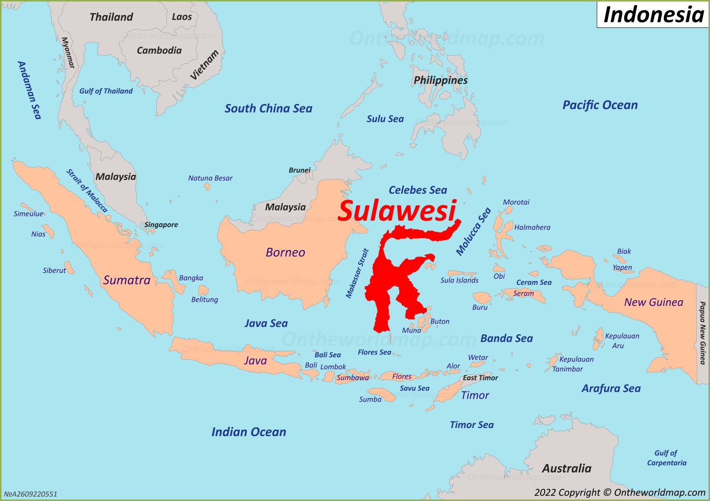 Sulawesi Tenggara Map Of Indonesia Ofo Maps - vrogue.co