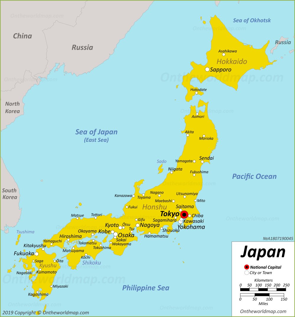 Japanese Map