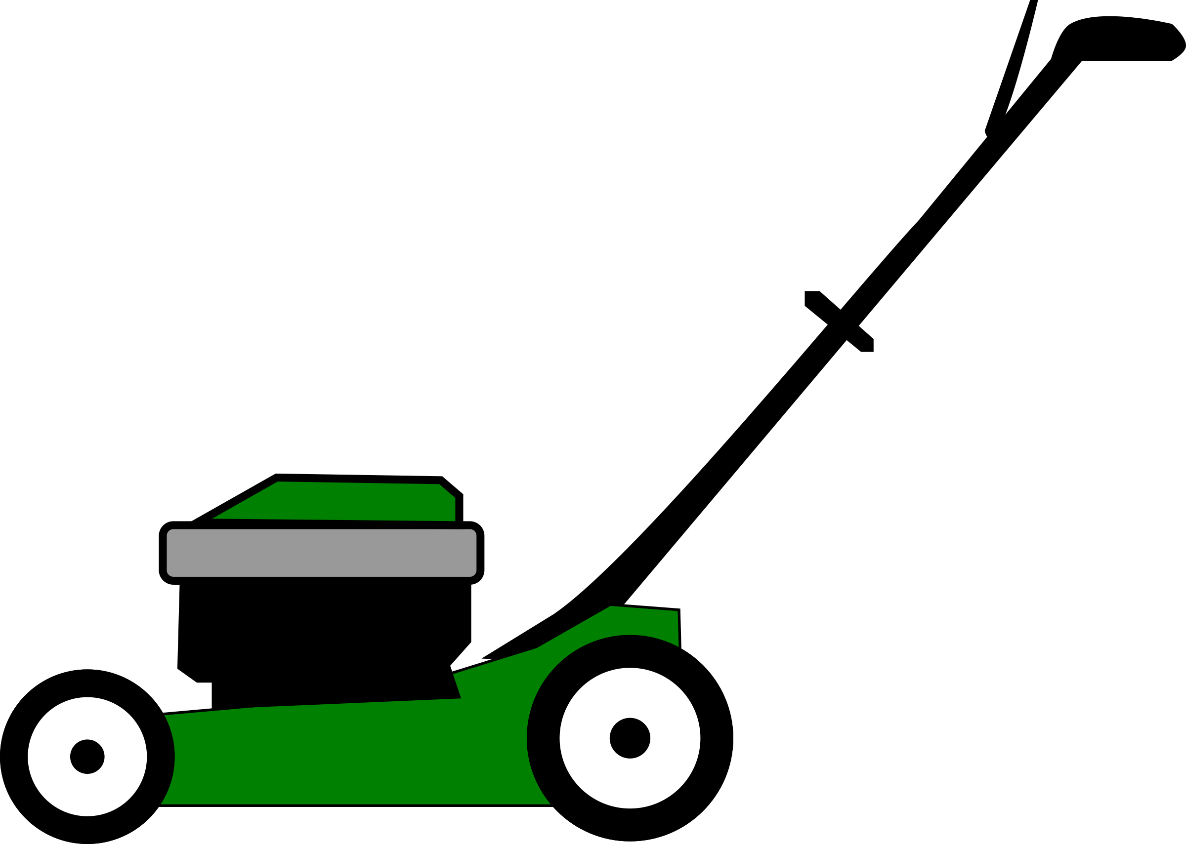 Clipart - Lawnmower