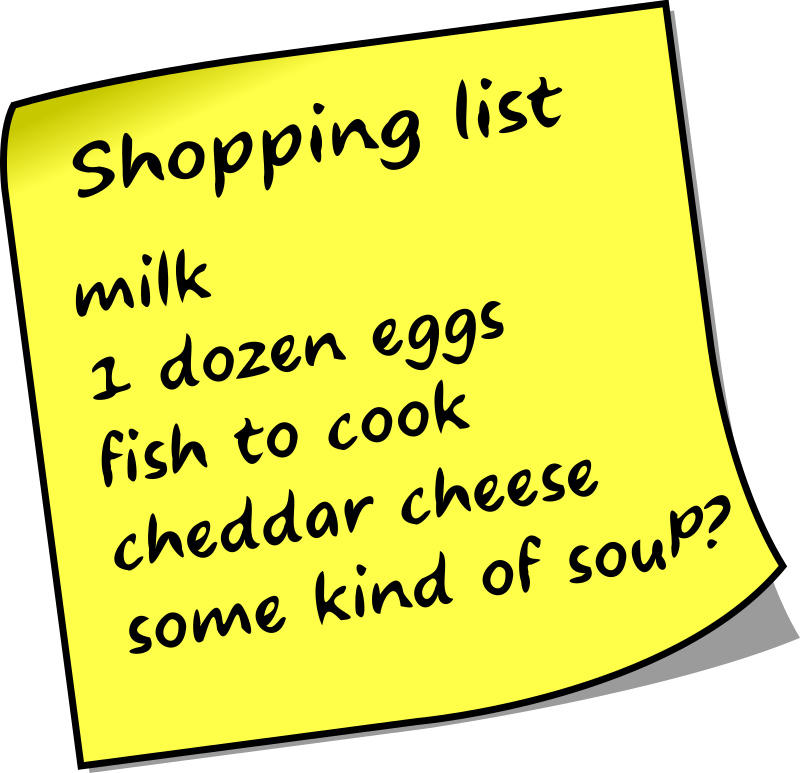 Shopping List