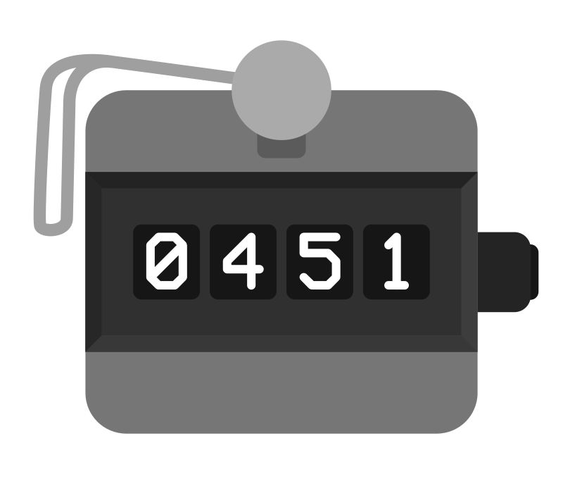 Mechanical Clicker Counter