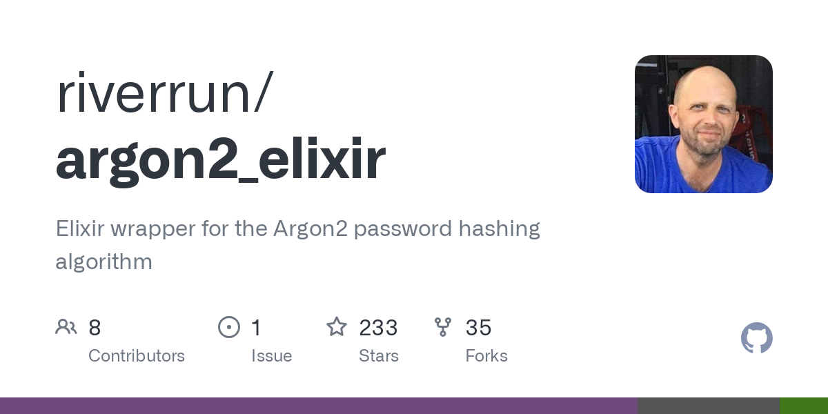 riverrun/argon2_elixirName already in useArgon2