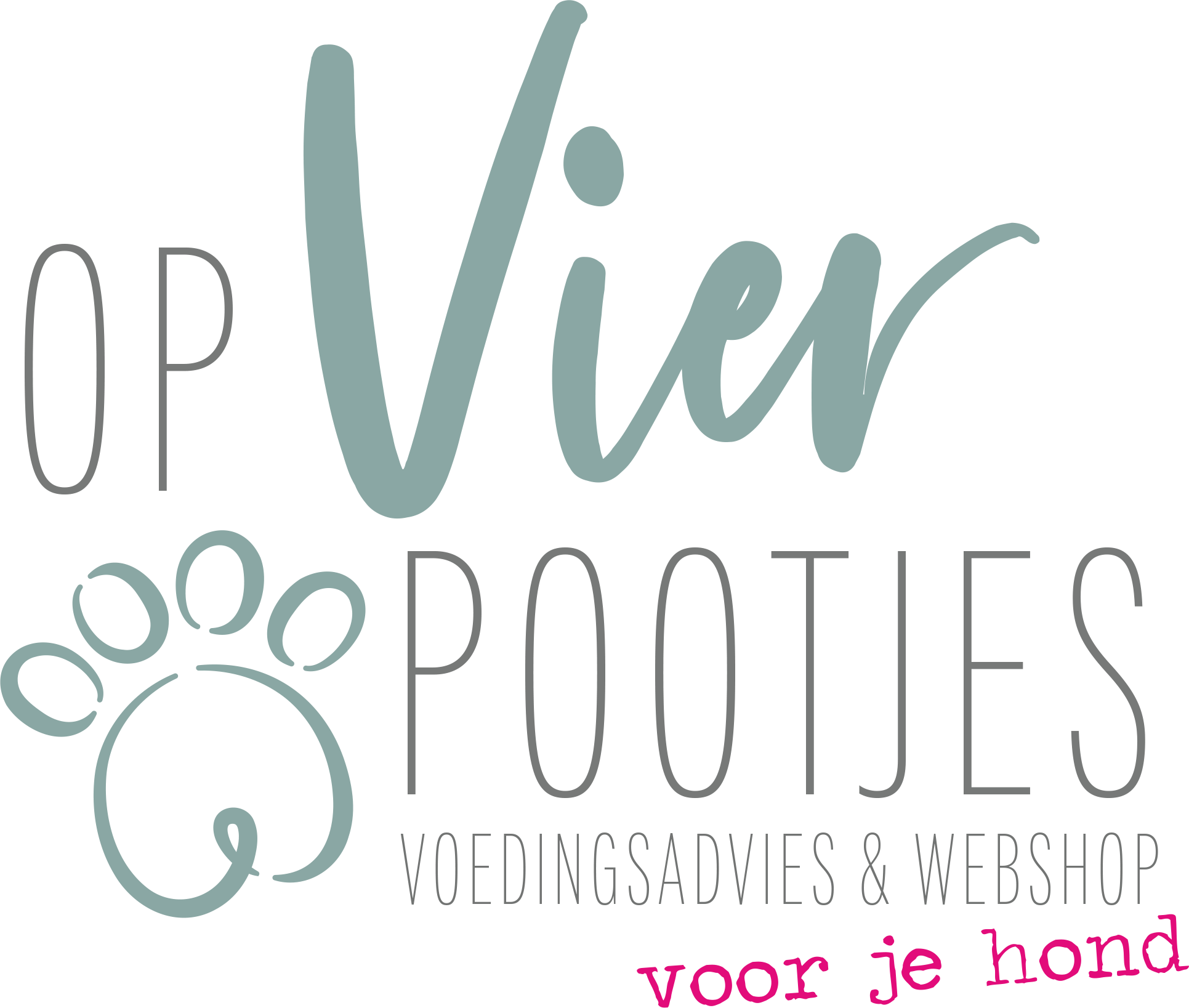 Op vier pootjes Logo