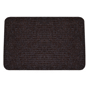 600 x 400mm Brown Double Ribbed Door Mat