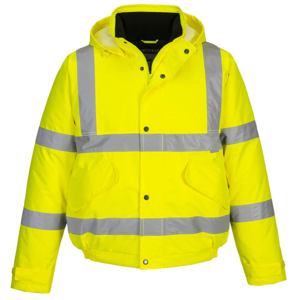 Hi-Vis Yellow S463 Bomber Jacket