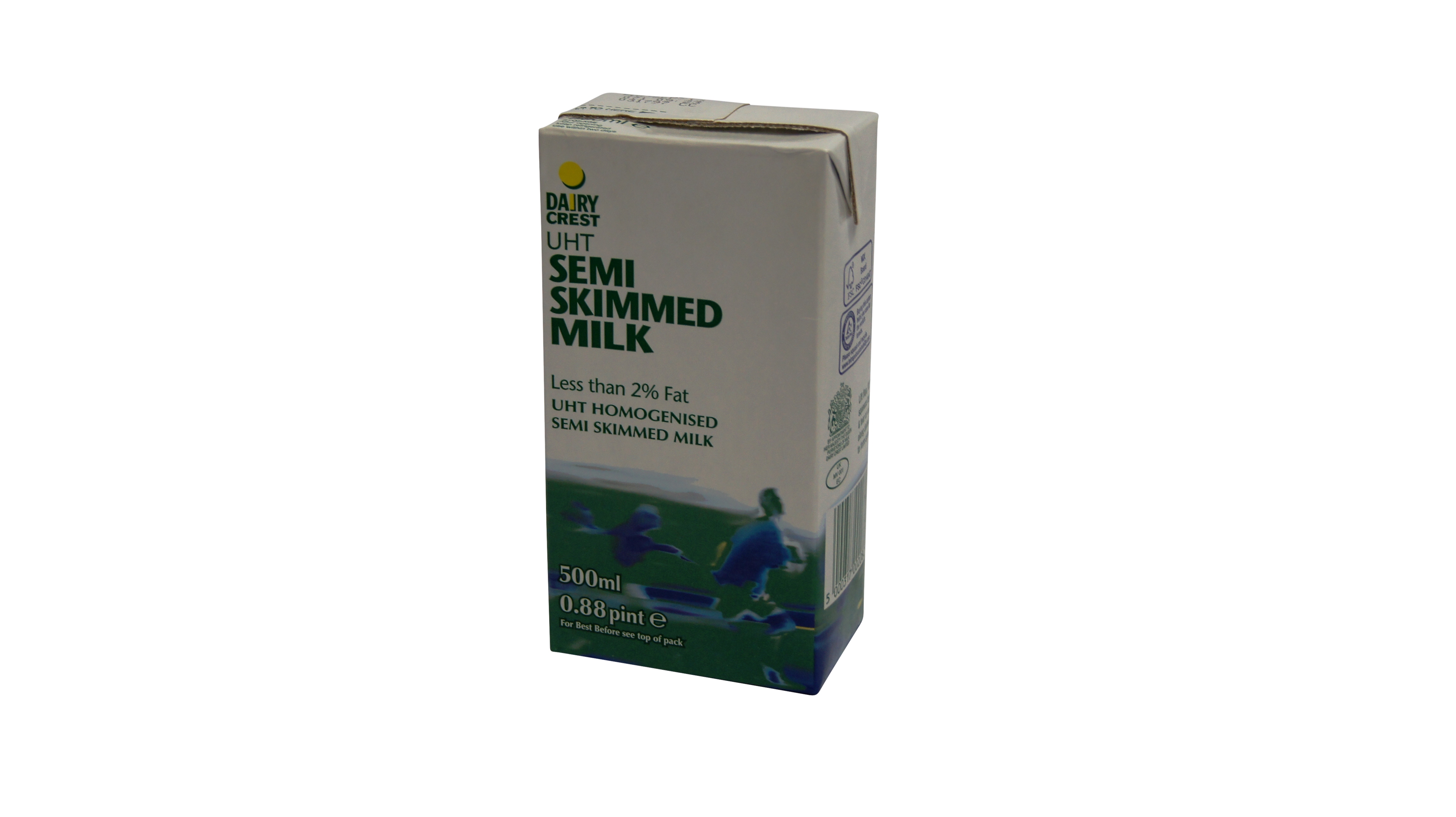 500ml UHT Semi Skimmed Milk (Pack of 12)