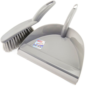 Standard Plastic Dustpan & Brush