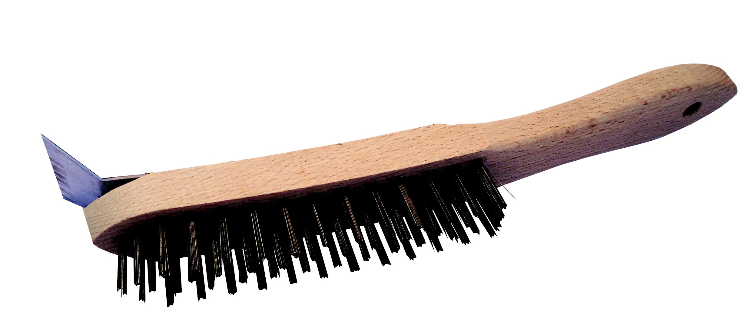 4 Row Wire Brush c/w Scraper