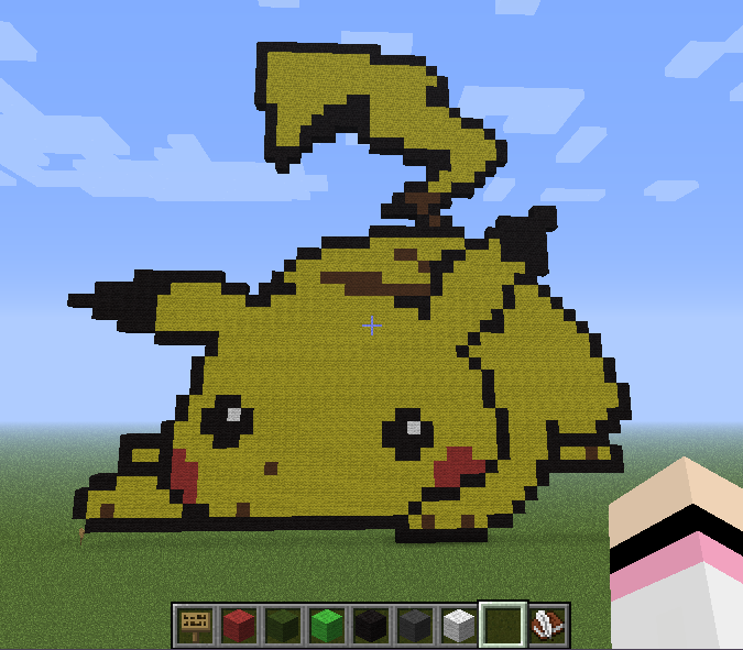 Pikachu by Minecraft-Ipod on DeviantArt