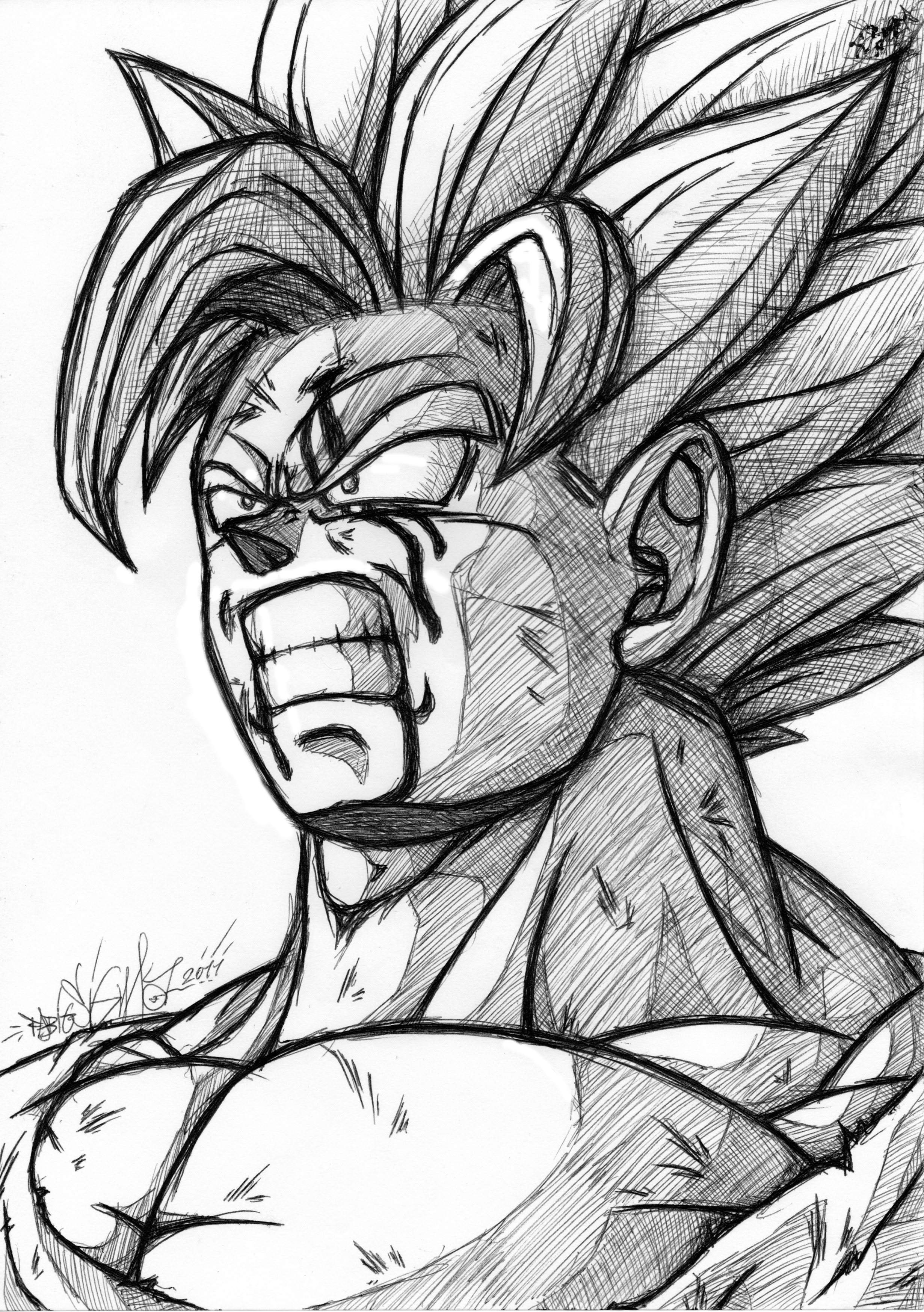 Dragon Ball Z Pencil Sketch: A Detailed Guide for Beginners