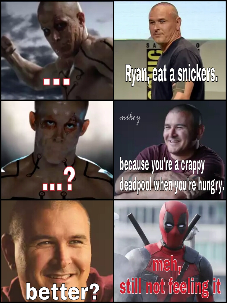 Deadpool Snickers By Mikeystark20 On DeviantArt