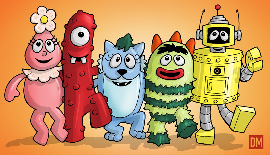 Yo Gabba Gabba!!! by DanielMead on DeviantArt