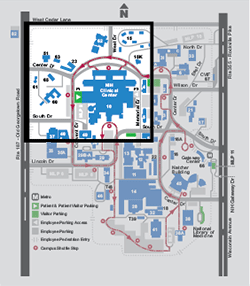 NIH Building Accessibility Maps Northwest Section