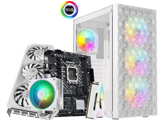 INTEL CORE i5 13400F // RTX 4060 8GB // 16GB RAM DDR4 - Special Economic White Build