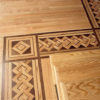 Palazzo Wood Border | Floor Border | American Walnut and Red Oak