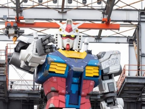 Museum Lets You Play Rock Paper Scissors with Gundam Hands