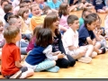 Elementary school assembly highlight in South Bend, IN