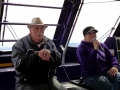 Dr. Mann with grad student Valerie Fredrickson during a June 2013 Whale Watch from Juneau, AK