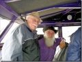 Dr. Mann w/ Captain Larry E. Dupler during a June 2013 Whale Watch from Juneau, AK