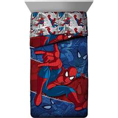 Red comforter set Jay Franco Marvel Spiderman Burst Twin Comforter 64x86"