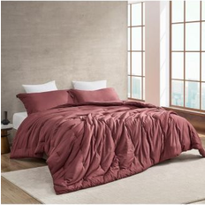 Bamlin Butter Oversized Cooling Comforter Set King Bedspread Red