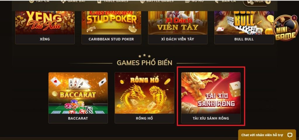 Hướng dẫn chơi tài xỉu sảnh rồng OXBET - Oxbet