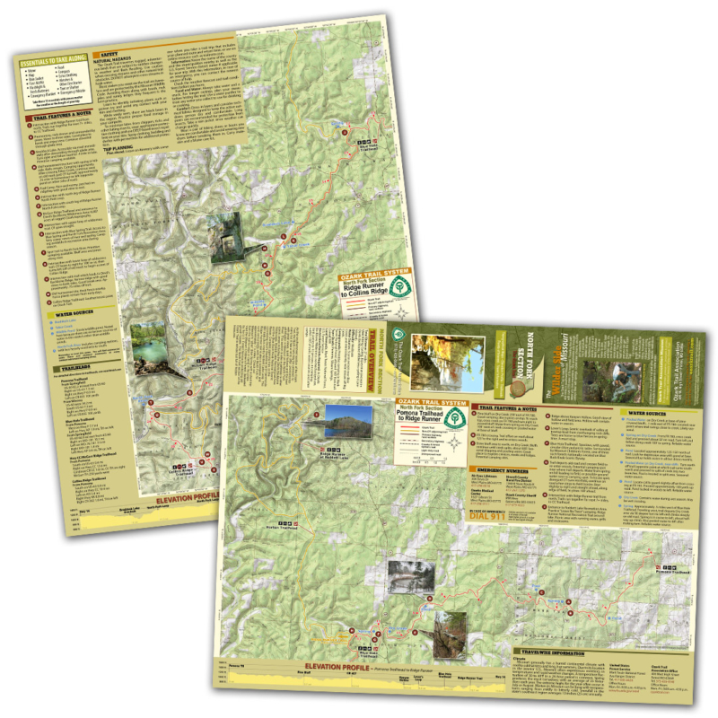 All 13 Section Maps – Complete Set – Ozark Trail Association