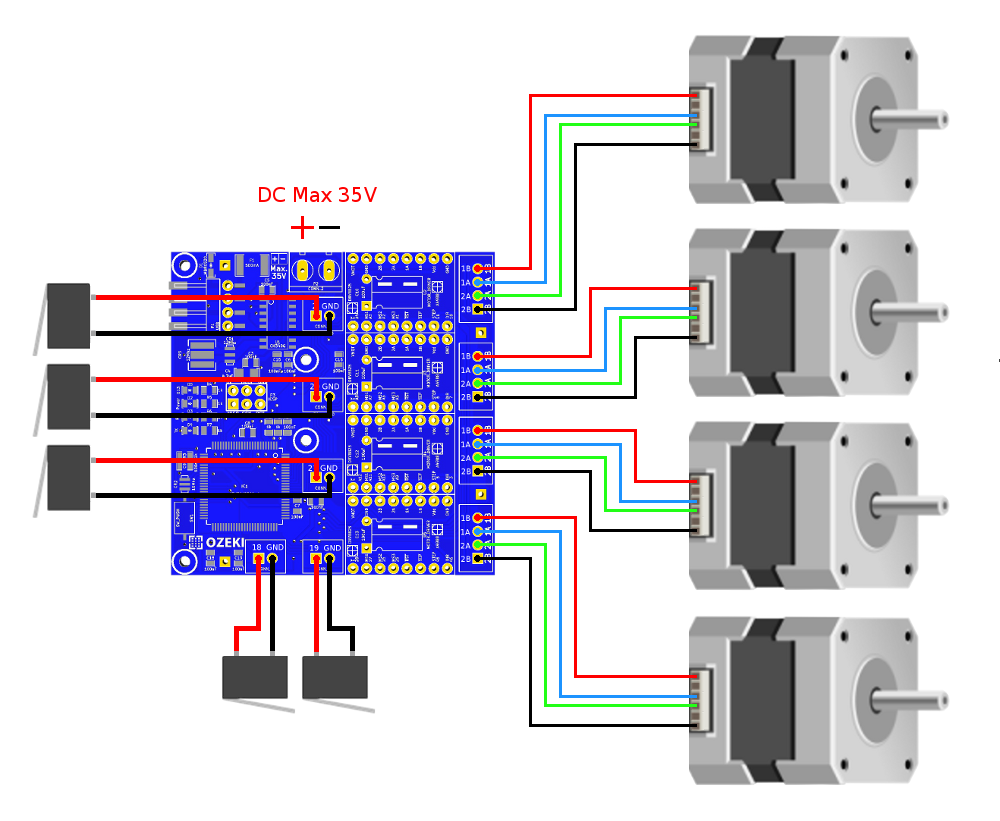 Ozeki Stepper Motor Controller Module