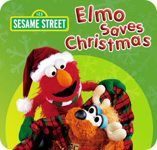 Sesame Street Elmo Saves Christmas DVD Menu