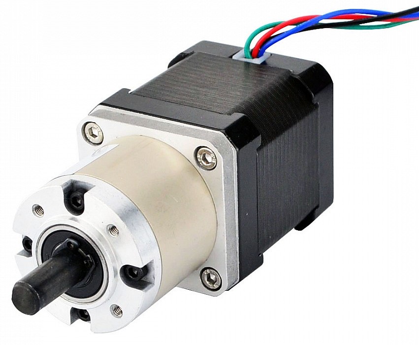 Nema 17 Stepper Motor Bipolar L=48mm w/ Gear Ratio 14:1 Planetary ...