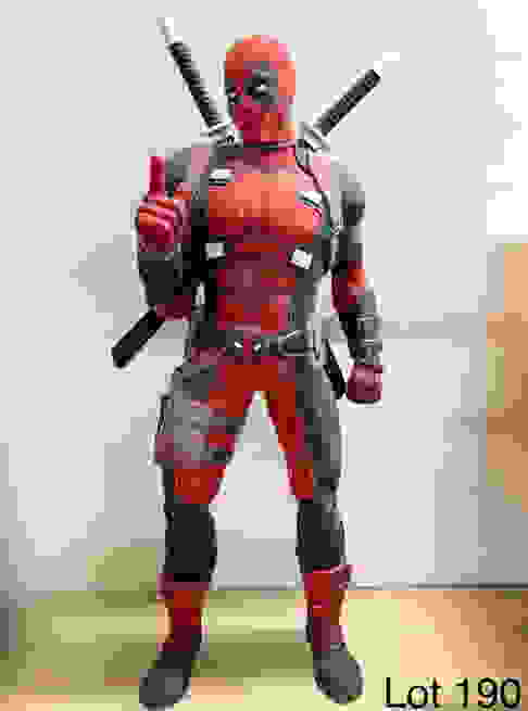 Marvel Deadpool Life-size Statue Auction