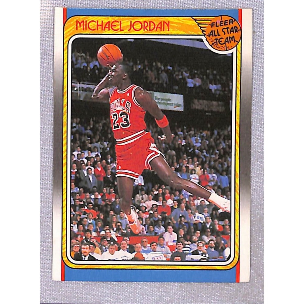 1988 Fleer Michael Jordan Allstar Auction