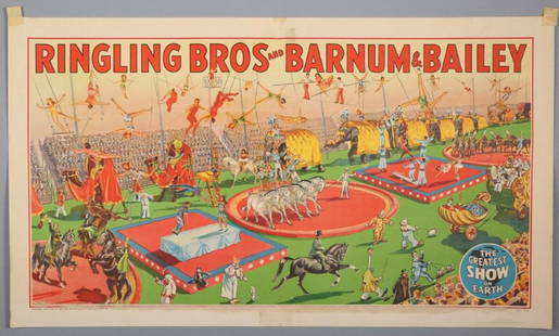 Ringling Brothers & Barnum & Bailey Circus Poster