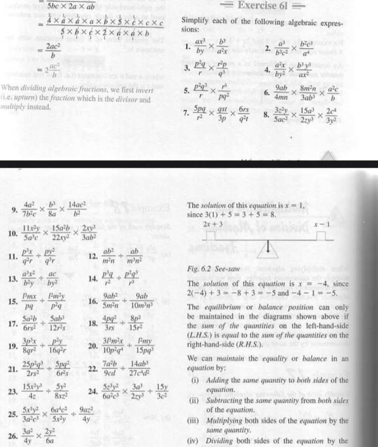 Solved: overline 5bc* 2a* ab Exercise 61equiv Simplify each of the ...