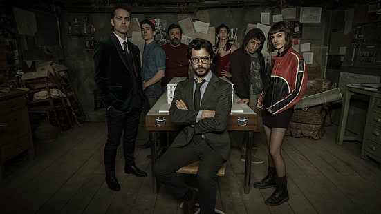 Programa de TV, La casa de papel, Money Heist (Programa de TV), HD papel de parede HD wallpaper