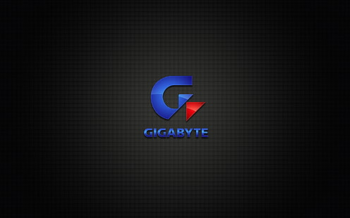 Logo Gigabyte, scheda madre, asus, video, componenti, Sfondo HD HD wallpaper