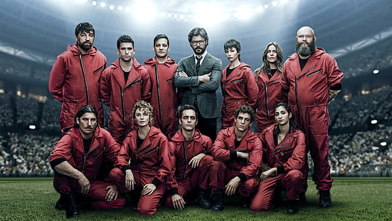 Programa de TV, La casa de papel, Money Heist (Programa de TV), HD papel de parede HD wallpaper