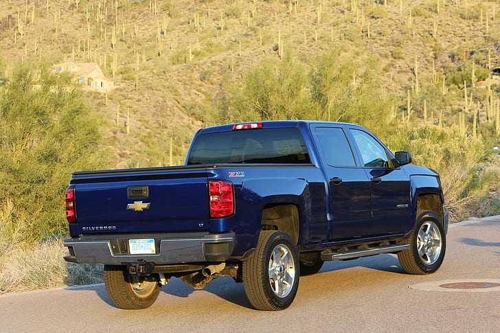 HD Sport Kustom Chevrolet Silverado, 2015 chevy silverado hd_truck, mobil, Wallpaper HD