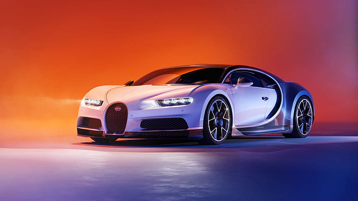 carro, veículo, carro esportivo, supercarro, Bugatti, carro de desempenho, carro de luxo pessoal, Bugatti Chiron, HD papel de parede