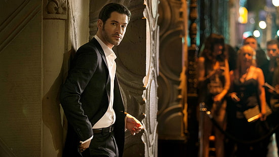 Programa de TV, Lucifer, Tom Ellis, HD papel de parede HD wallpaper