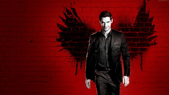 Tom Ellis, Lucifer Temporada 3, Série de TV, 4k, HD papel de parede HD wallpaper