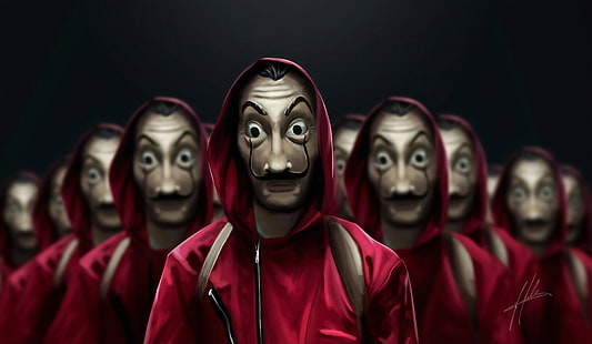 Programa de TV, La casa de papel, HD papel de parede HD wallpaper