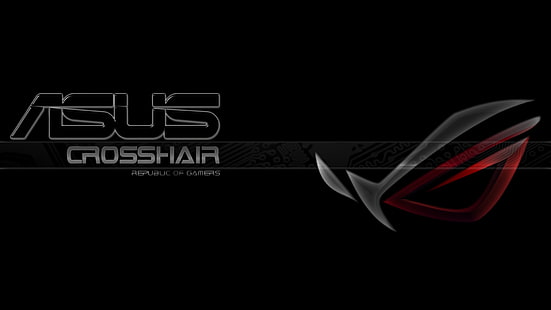 asus pc gamers ASUS ROG black glass Tecnologia Outra arte em HD, asus, gamers para pc, republic of gamers, rog, HD papel de parede HD wallpaper